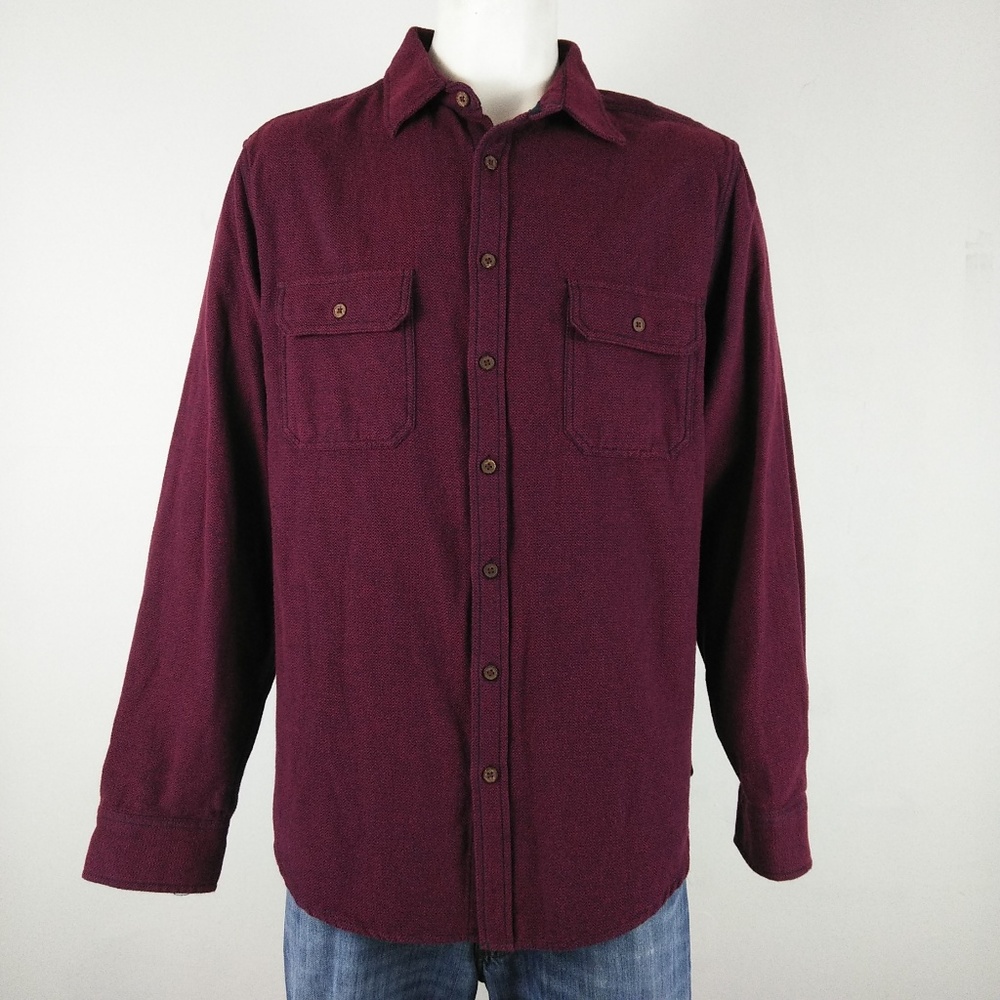 🔴Mossimo NWT red, thick long sleeve men's shirt